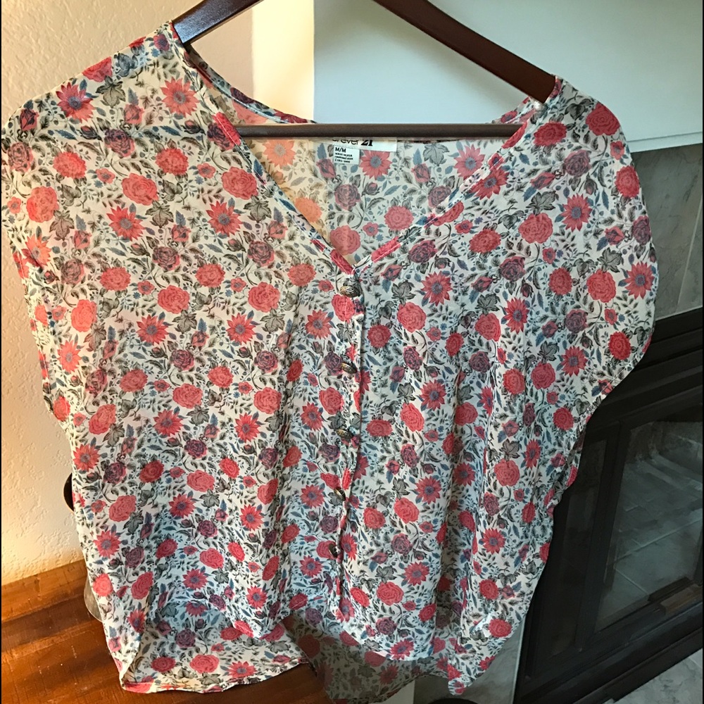 Sheer blouse