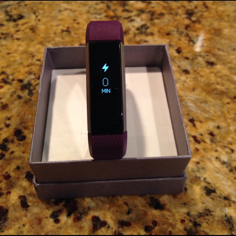 Small purple Fitbit Alta