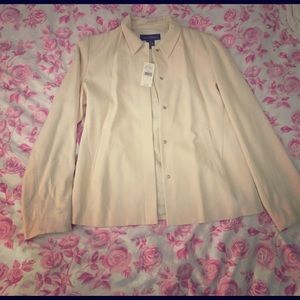Banana republic 💯 silk jacket