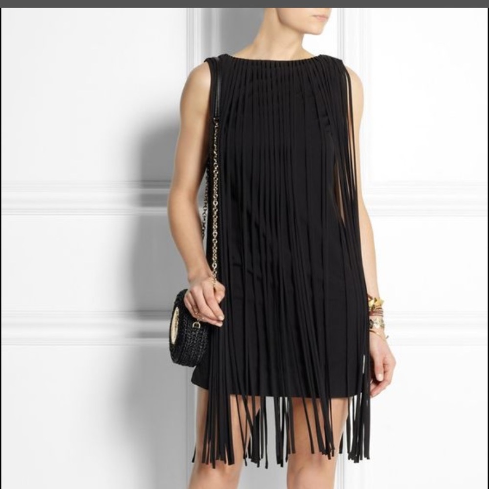 Kate moss for top shop fringe dress!