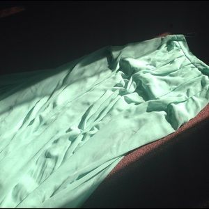Maxi skirt (light teal green)
