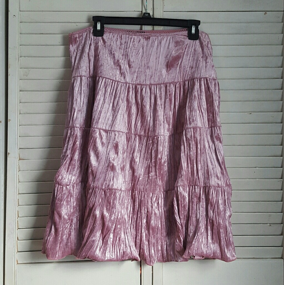 My Michelle velvet skirt