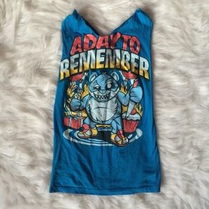 A day to remember band tee turned halter