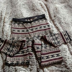 Aztec leggings