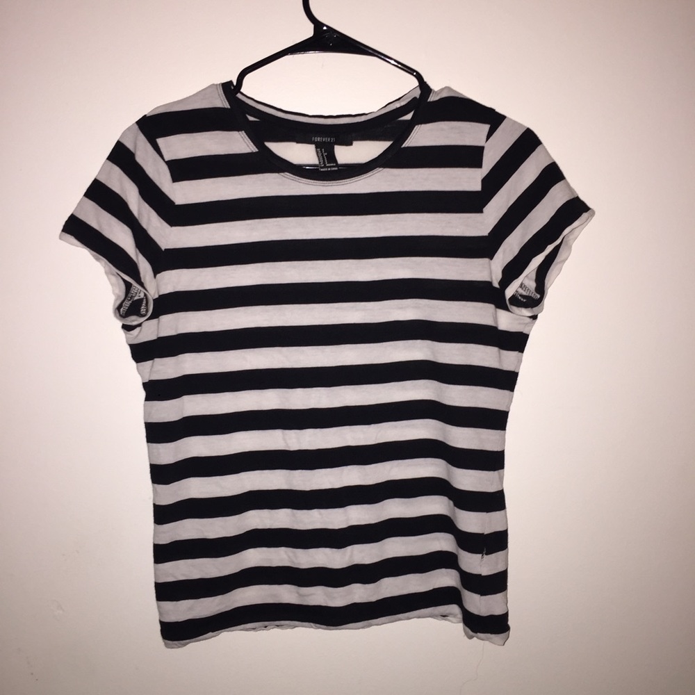 Stripped tee