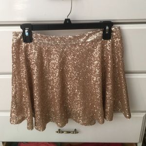 Sequin skirt