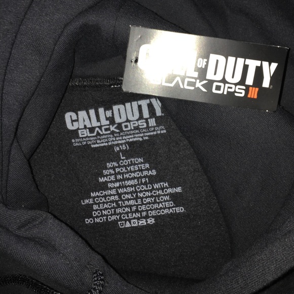 🚹NWT Call of Duty Black Ops III hoodie - Picture 3 of 4