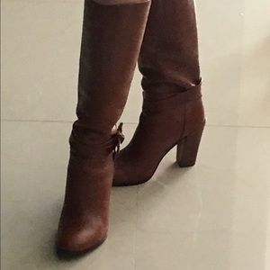 Beautiful tall brown boots. Mandie Kate Spade