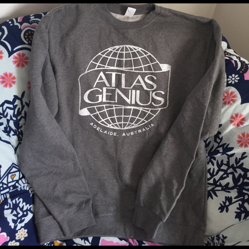 Atlas Genius band sweatshirt