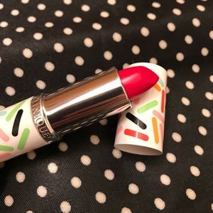 Clinique red lipstick