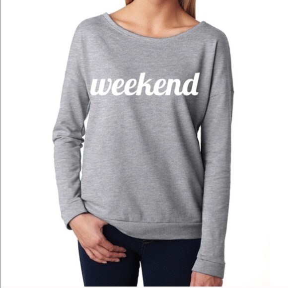 🎉HP🎉 Weekend Crewneck Sweater 🍃 - Picture 2 of 7