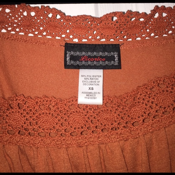 Adorable orange top from Victoria's Secret. - Picture 2 of 4