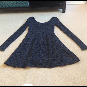 EUC Free People Blue Floral Dress.
