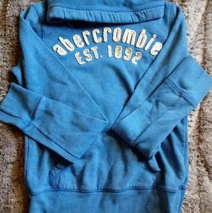 Blue Abercrombie hoodie
