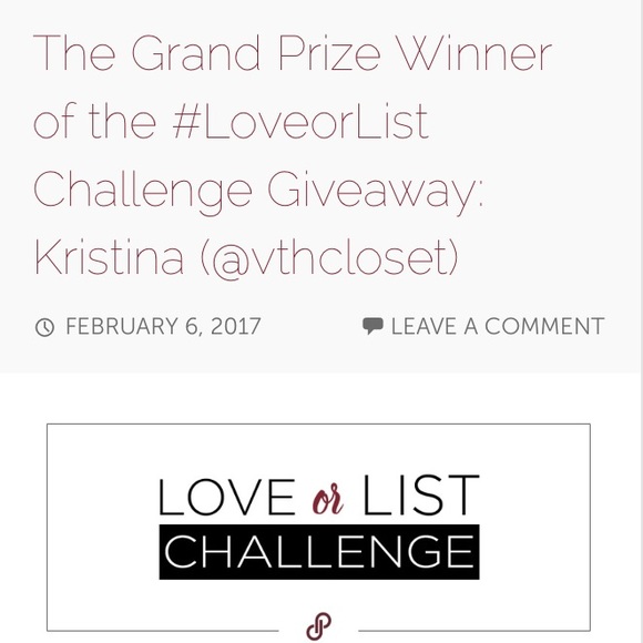 PM 'Love or List' WINNER🎈 - Picture 2 of 8