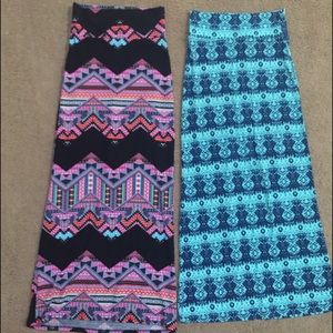 2 Rue 21 maxi skirts
