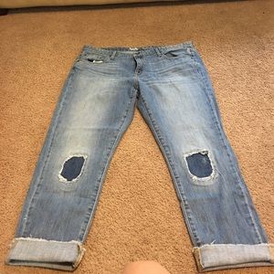 Boyfriend crop capris