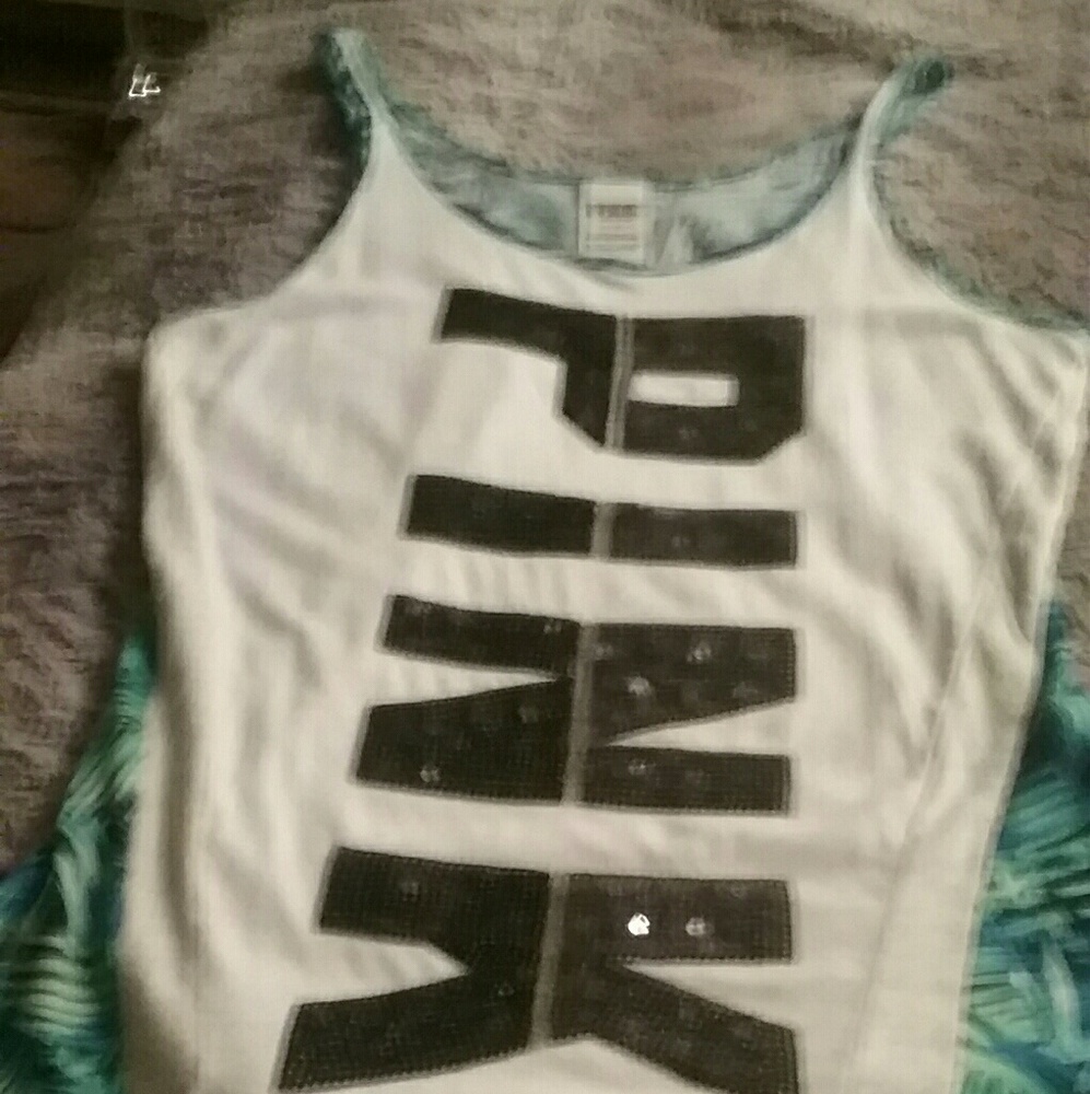 EUC love pink tank