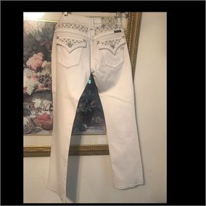 Miss Me White Boot Cut Jean