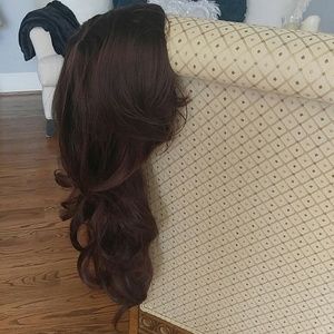 Women's synthetic long wig