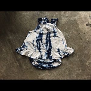 Dress with bottom/ boho baby