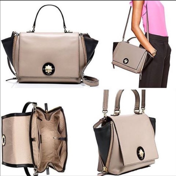 Kate Spade Varick Street Abbie Color block Satchel - Picture 5 of 7