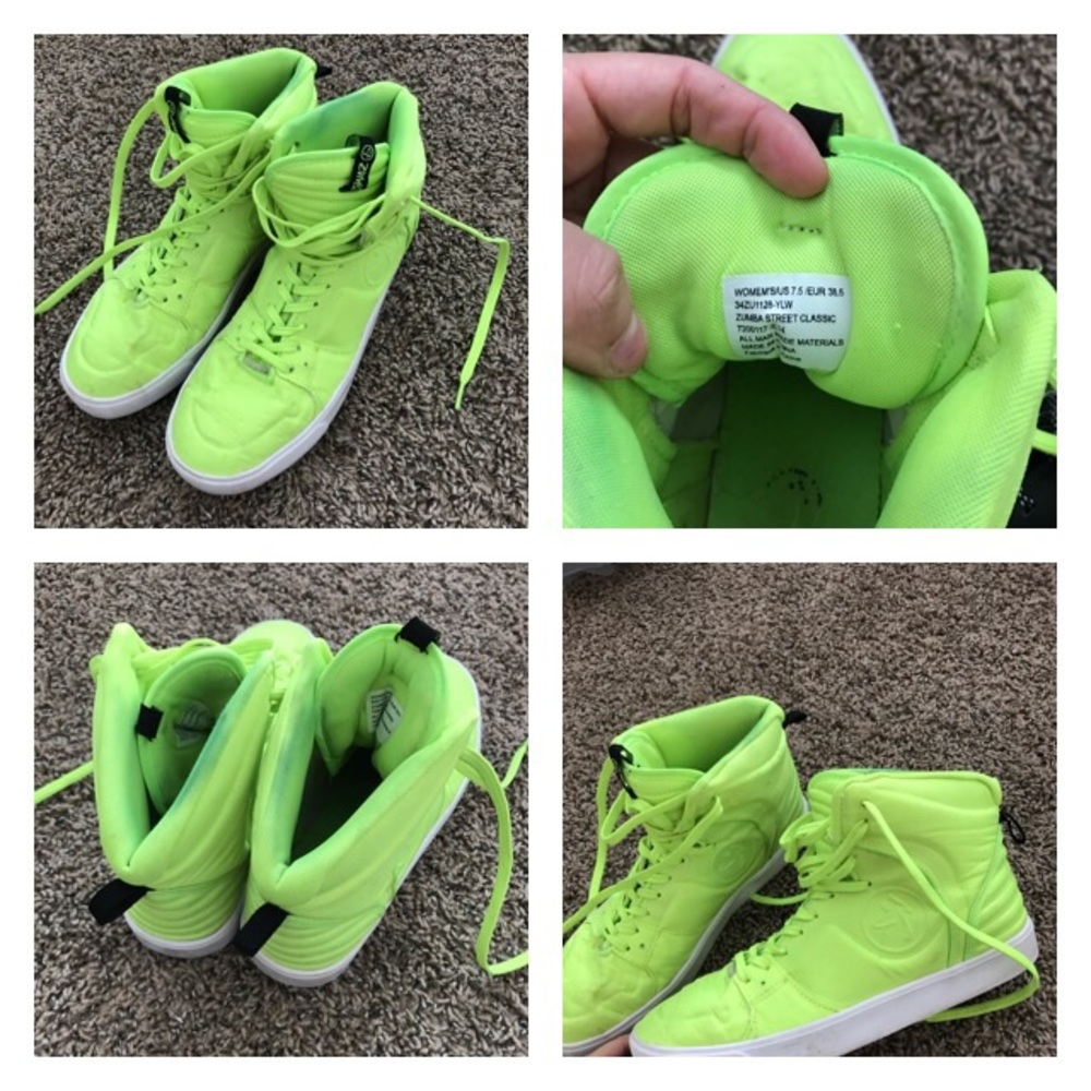 Zumba high top sneakers!