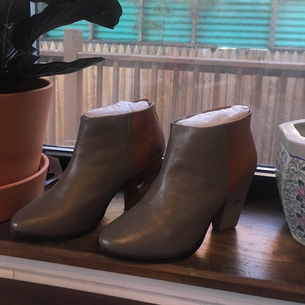 Nina Payne two tone boots