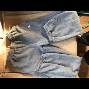 Grey champion sweatpants