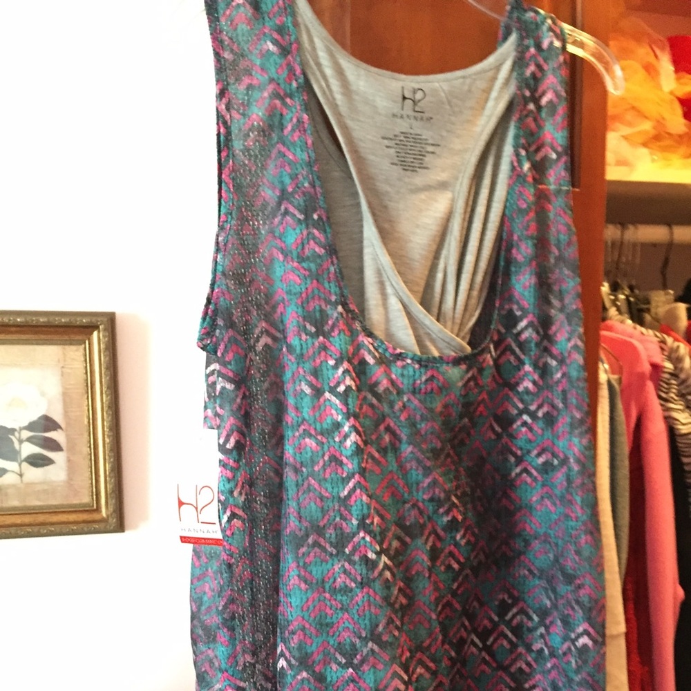 Athletic practice gym tank top