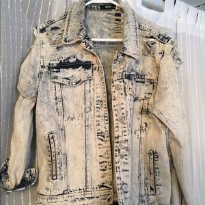 Urban Outfitters Ripped Jean Jacket