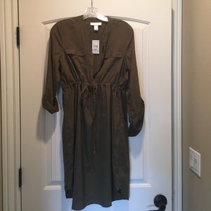 Maternity dress! Motherhood army green