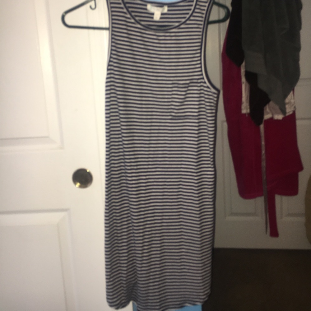 stripped dress