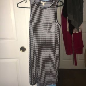 stripped dress