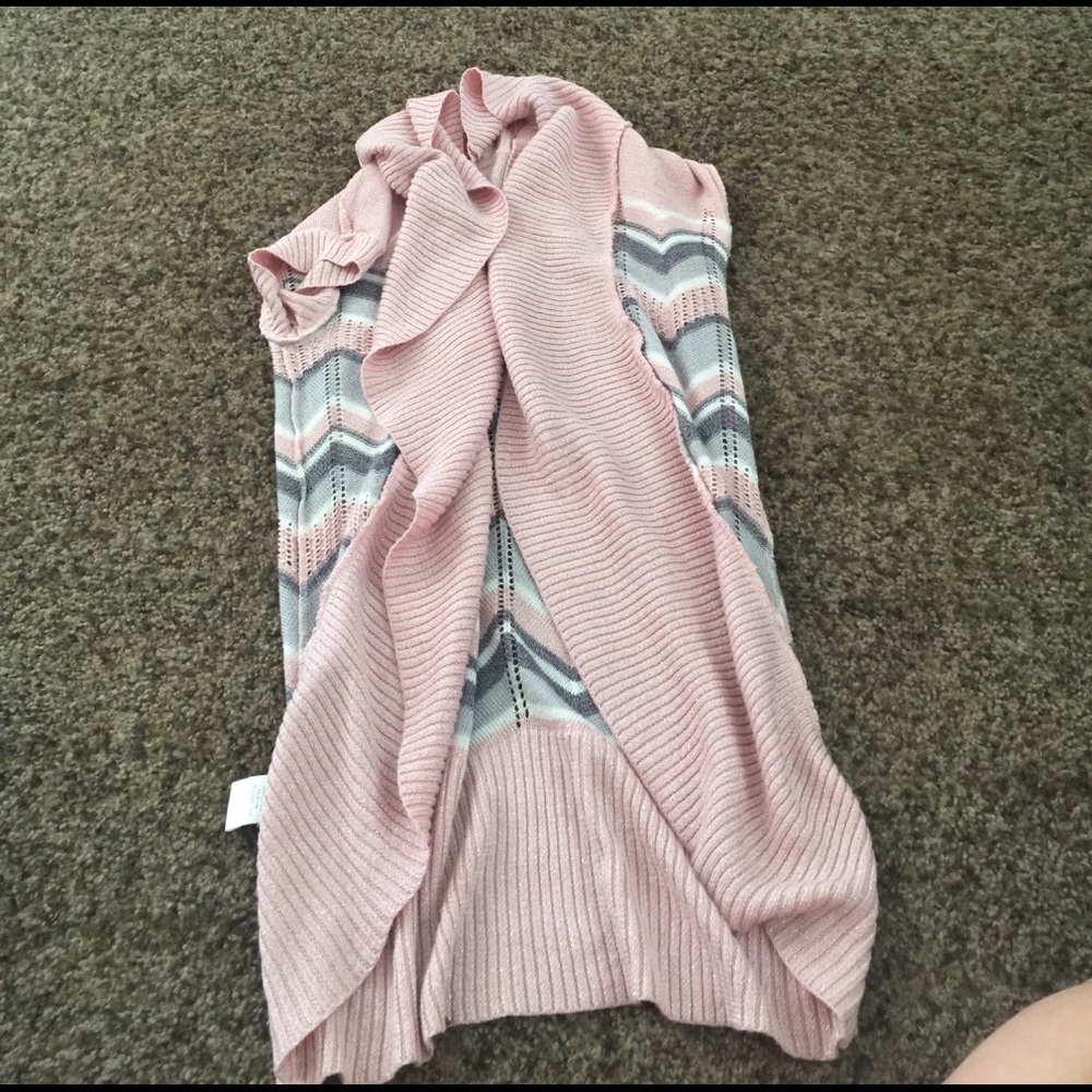 Short sleeve cardigan