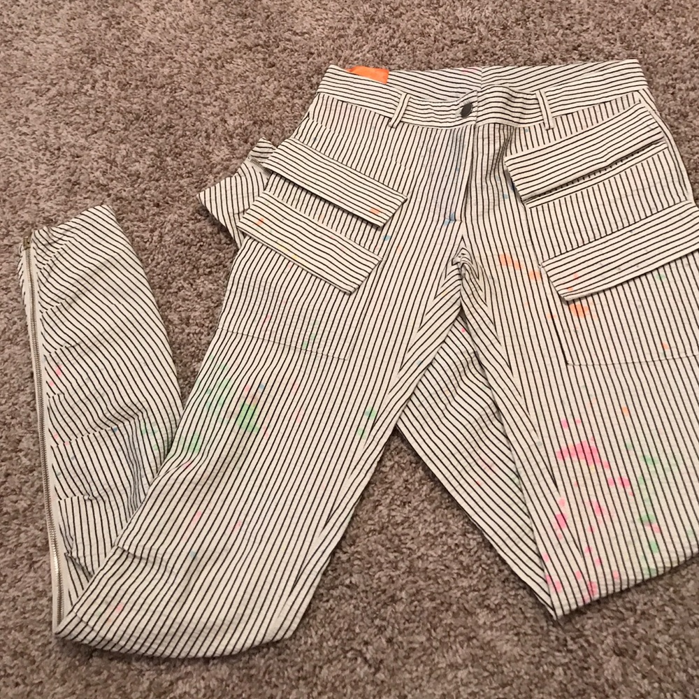 Paint splatter pants