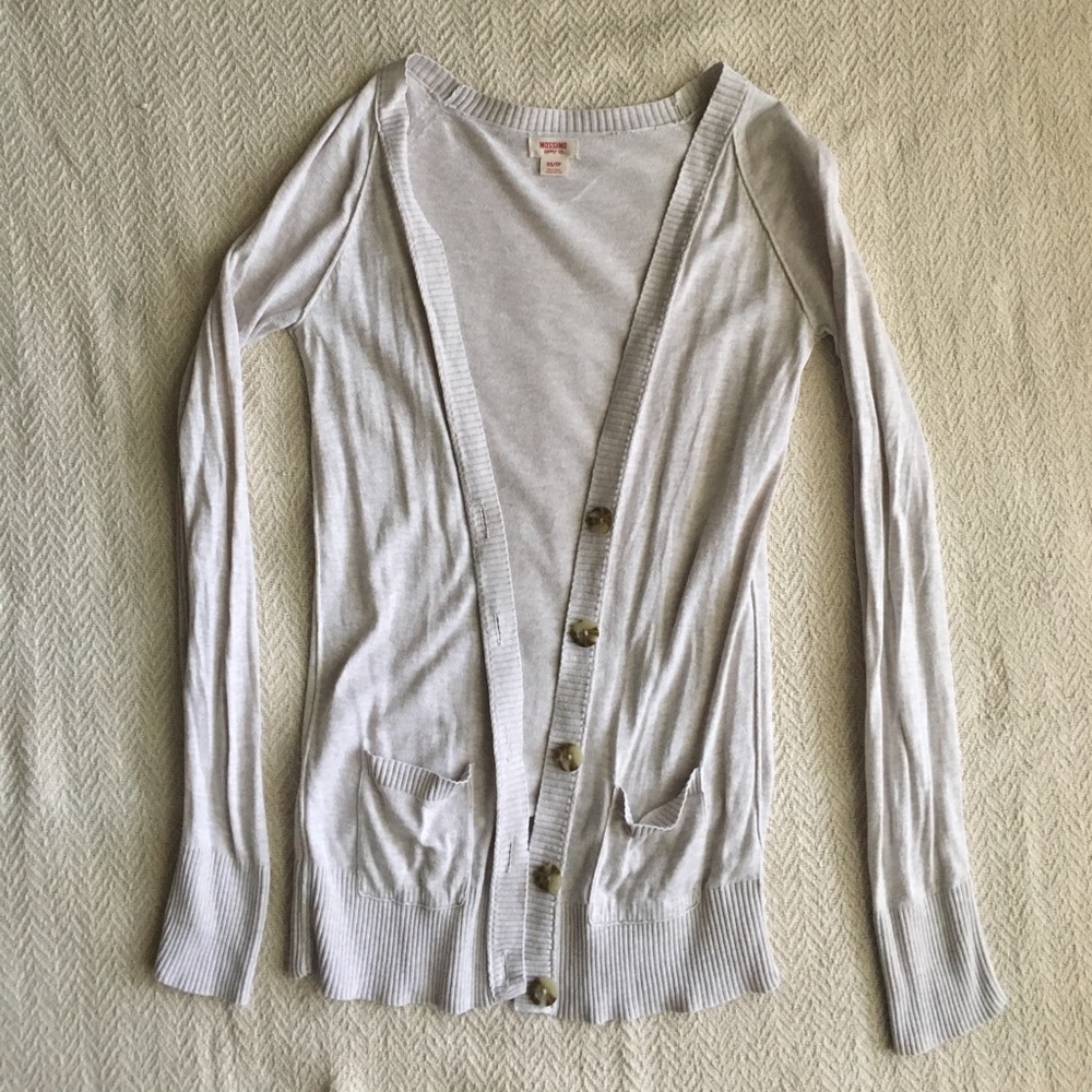 Mossimo Cream Cardigan