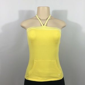 SO Yellow Halter Top
