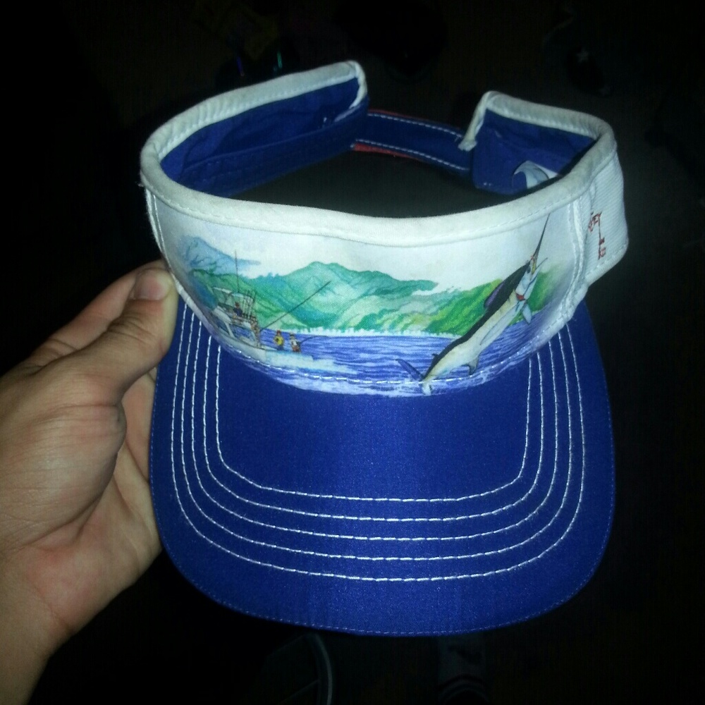 Guy Harvey sun visor hat