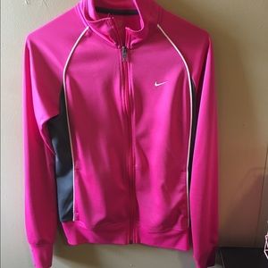 Pink Nike Zip Up