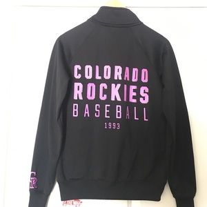 Colorado Rockies baseball zip up!