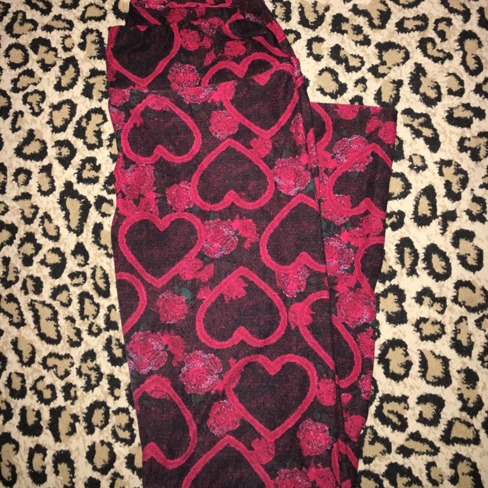 Valentines leggings