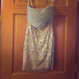 Glamour by Terani Couture Strapless Dress