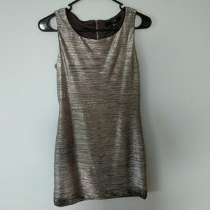 Forever 21 Metallic Mini Dress