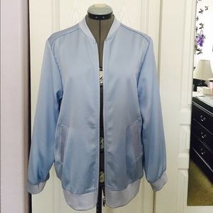 Brand new Topshop satin/light bomber jacket