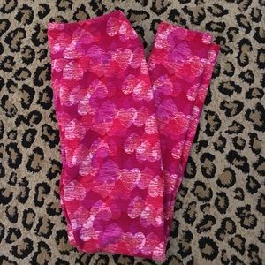 Valentines leggings