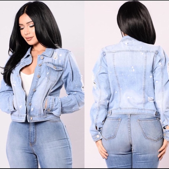 Jackets & Blazers - Distressed Denim Jacket