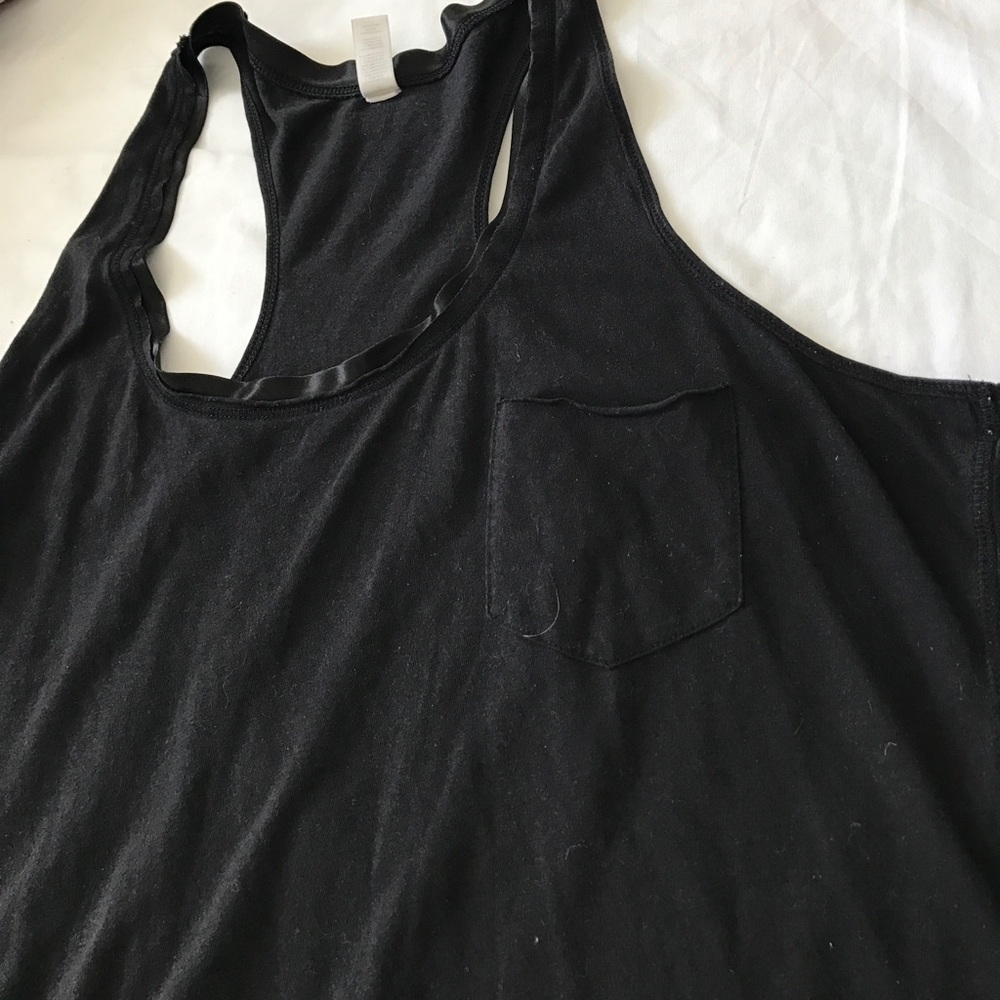 Long black pull over dress