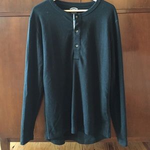 Men's Filson Henley, size M, green