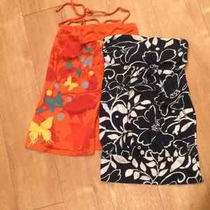 Two tube tops!